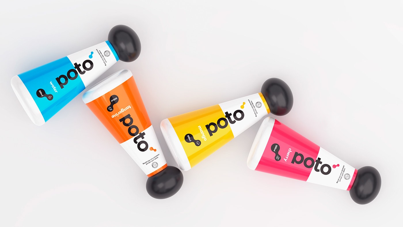 Poto自來(lái)水公司品牌VI設(shè)計(jì)和包裝設(shè)計(jì)案例，企業(yè)VI設(shè)計(jì)，品牌形象設(shè)計(jì)，包裝設(shè)計(jì)，深圳VI設(shè)計(jì)，左右格局